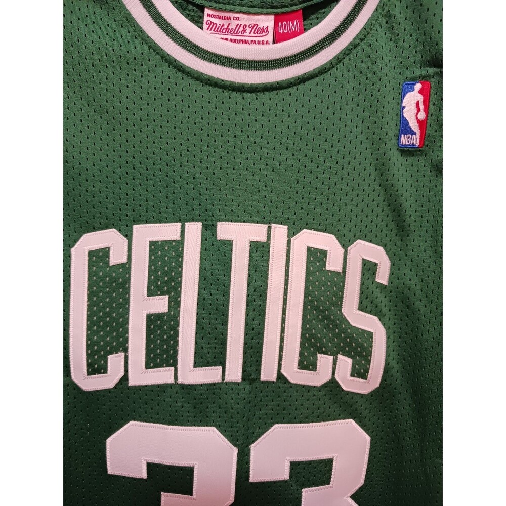 Larry Bird (Mitch/Ness)-(Celtics)-(85-86)-(Jersey)-(Green)-(M)-(New Cond.)-$103 - Picture 7 of 12